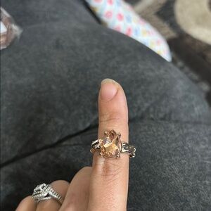 Elegant Gold and Silver Ring